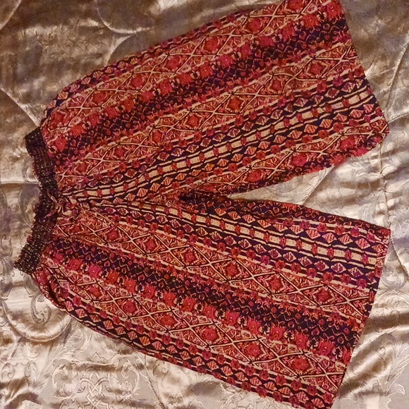 90's Culottes Gaucho Pants by Bonnie Brooks main image 1